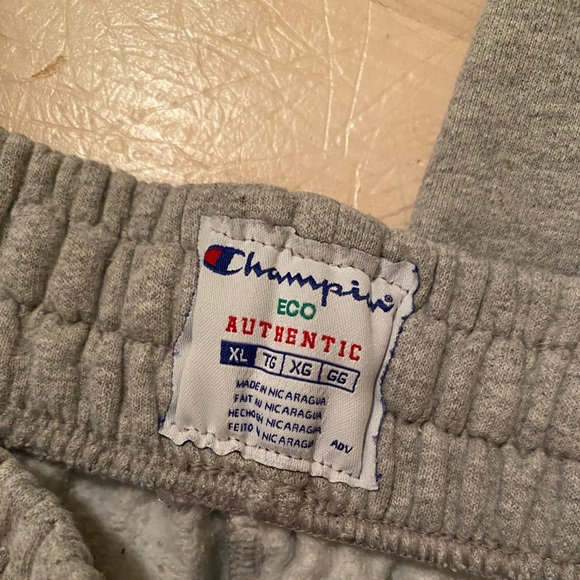 Men’s Champion Gray Sweatpants. size XL - Picture 2 of 5